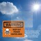 Signmission Keep Out Poison Baited Area OSHA Warning Sign, Vinyl Decal, 7in W x 5in L, 2PK OS-2PACK-WS-D-57-L-12224 - alternate 6